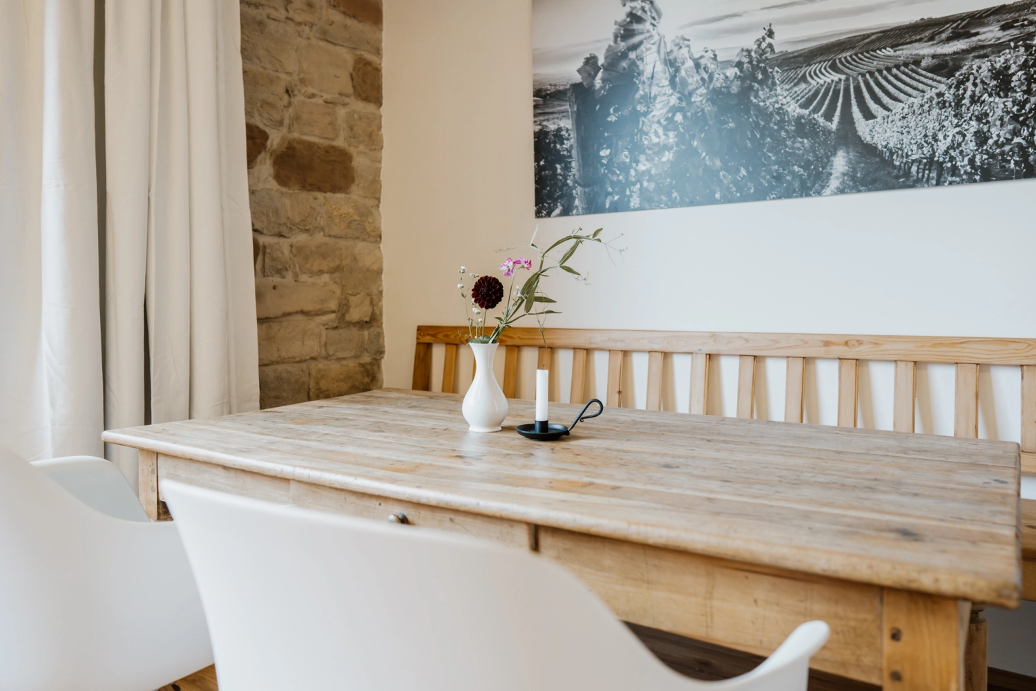 Weinkeller 84 - Inneneinrichtung des Ferienhauses