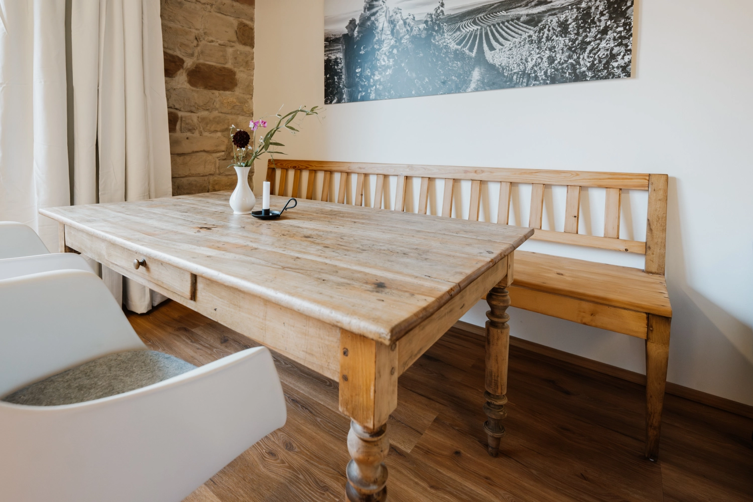 Weinkeller 84 - Inneneinrichtung des Ferienhauses